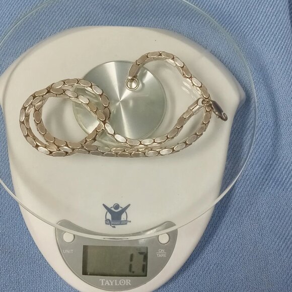 Unisex .925 Sterling Silver 18.25" x 3/16" SNAKE CHAIN NECKLACE 49 Grams 6583 - Picture 7 of 11